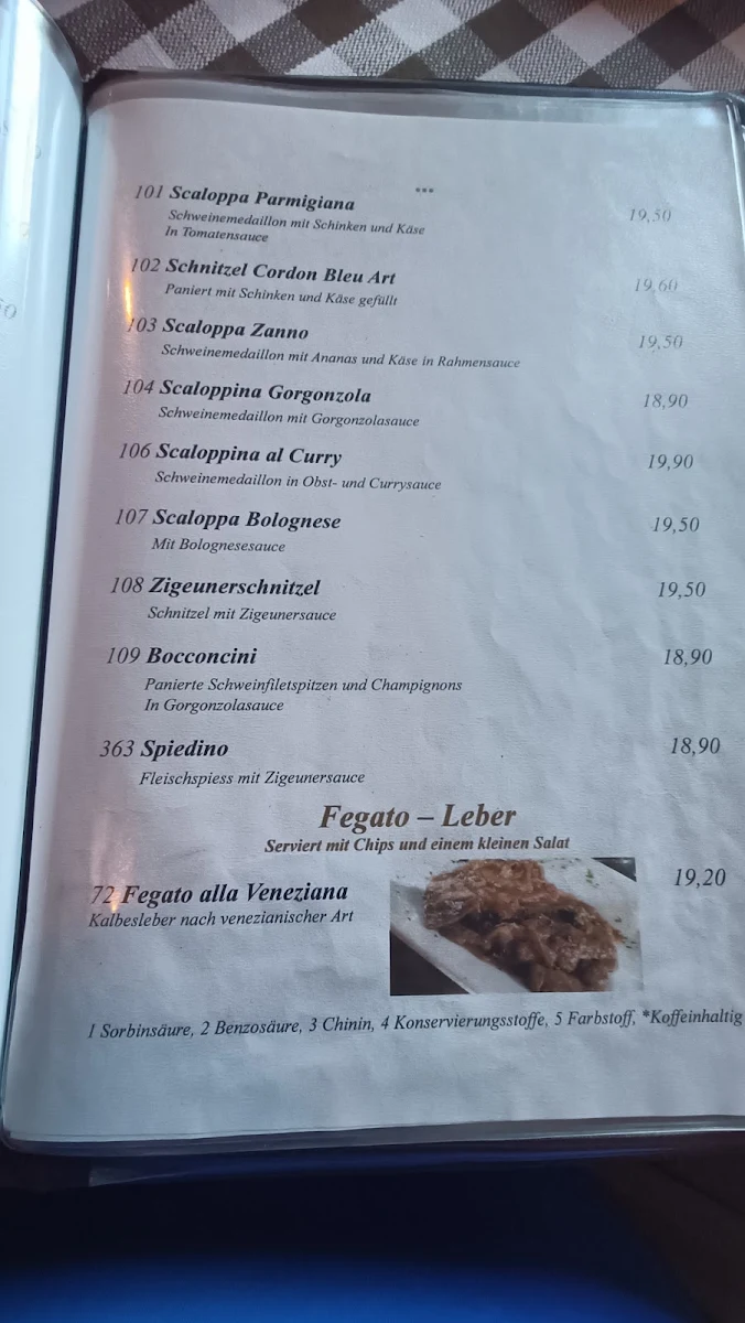 Speisekarte photo 1