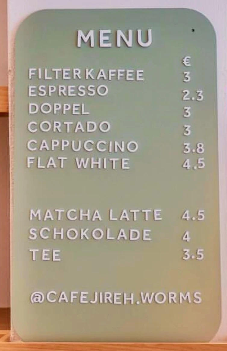 Speisekarte photo 1