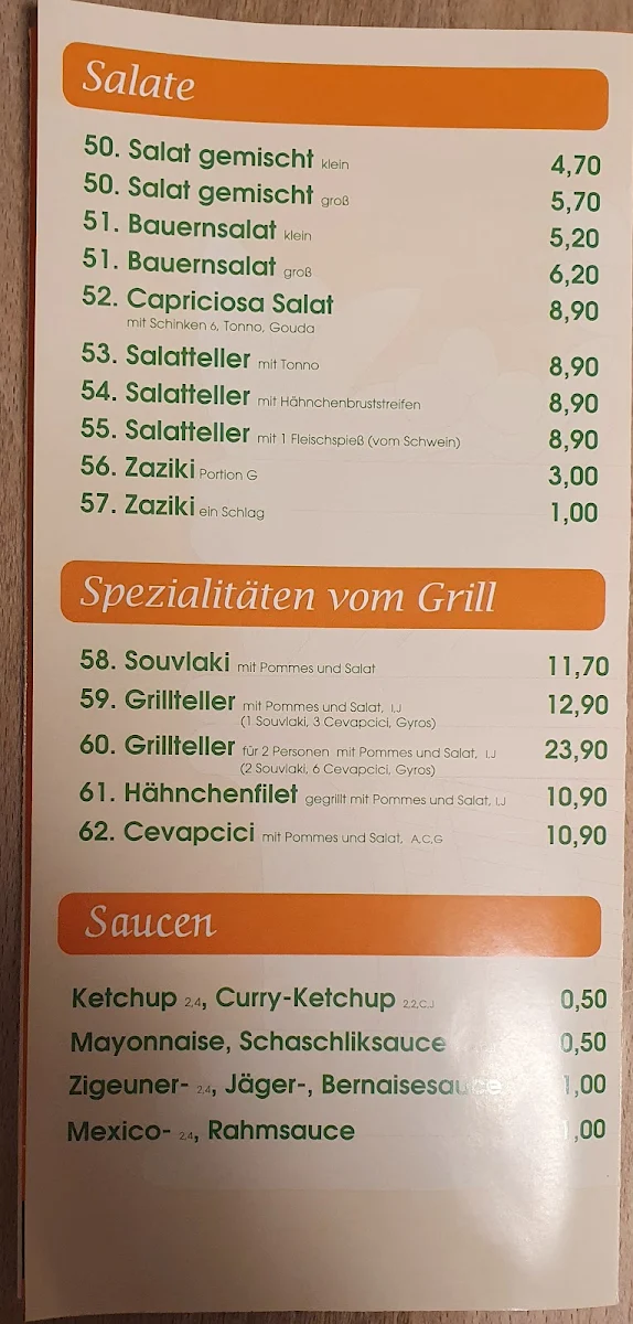 Speisekarte photo 6