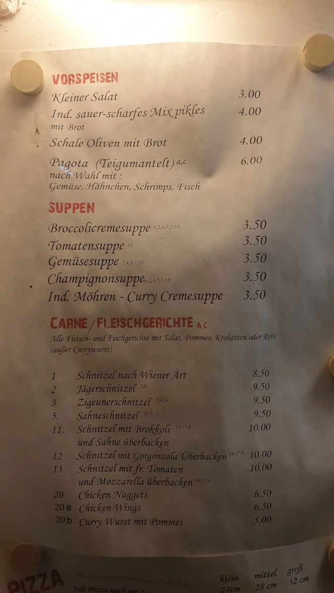 Speisekarte photo 3