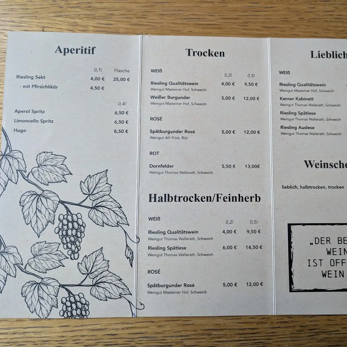 Speisekarte photo 8