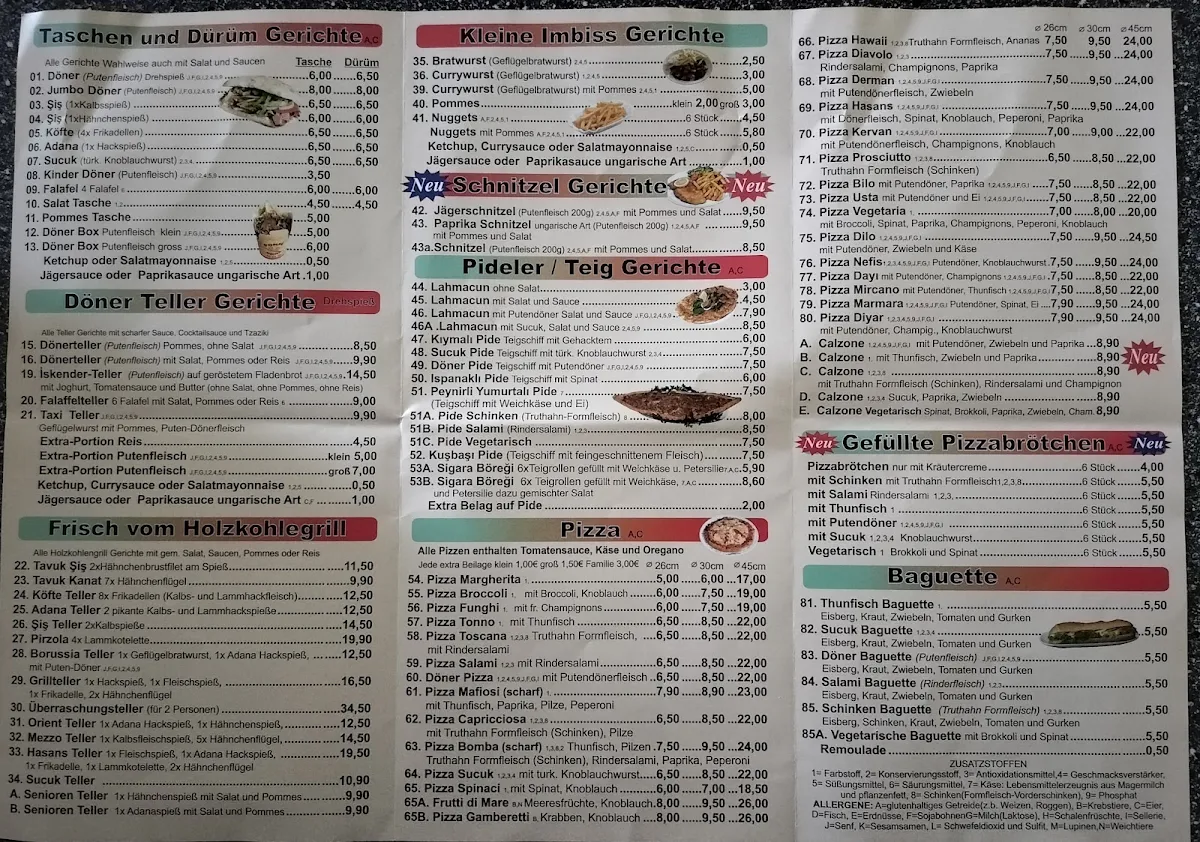 Speisekarte photo 3