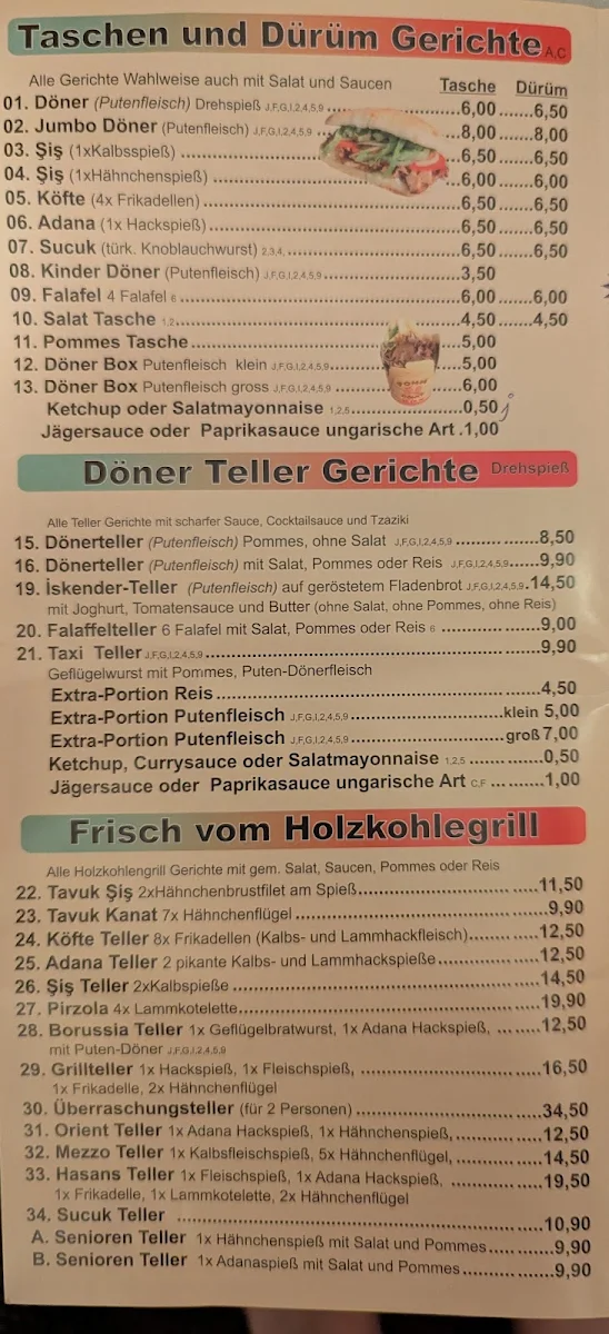 Speisekarte photo 8