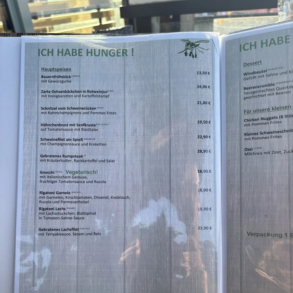 Speisekarte photo 4