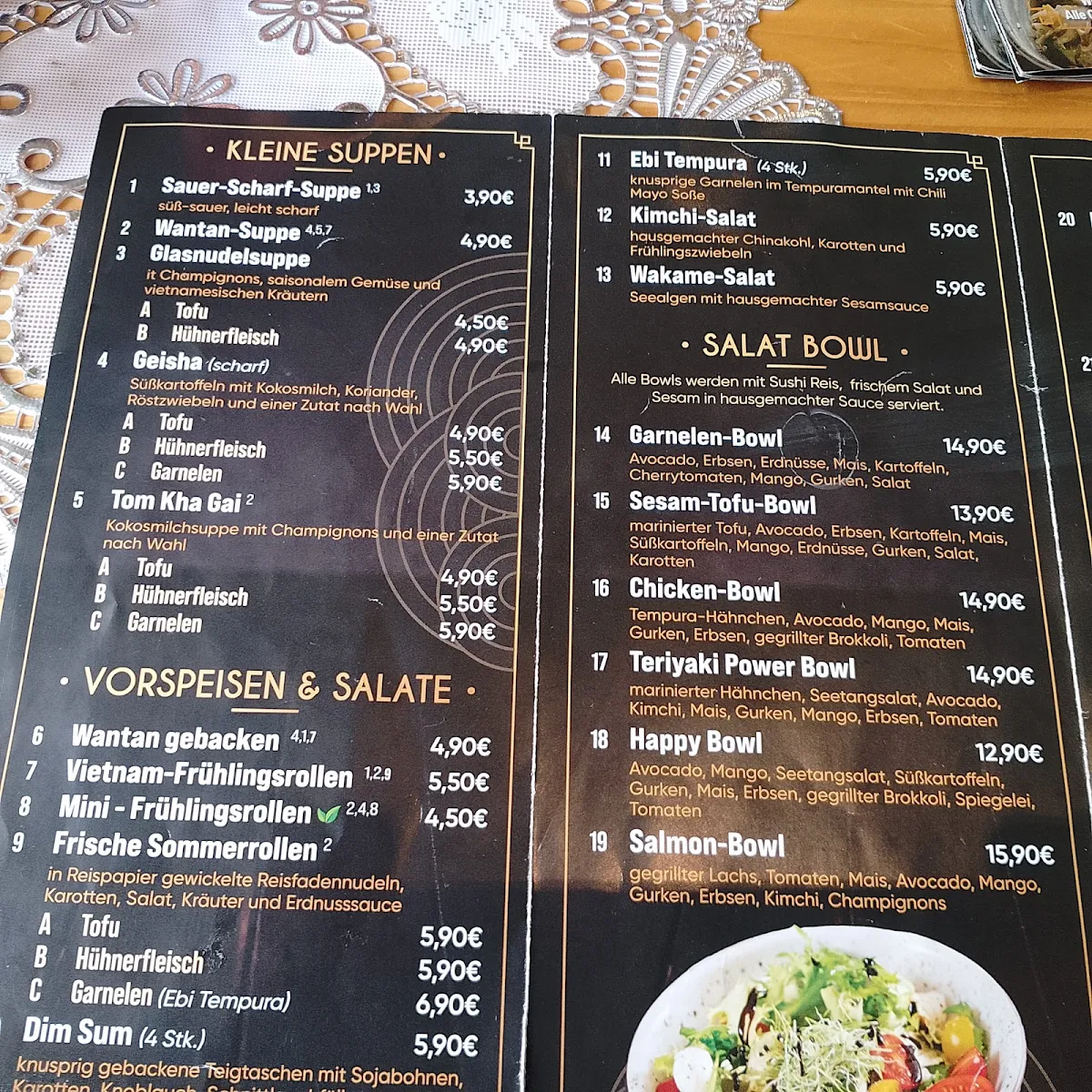 Speisekarte photo 2