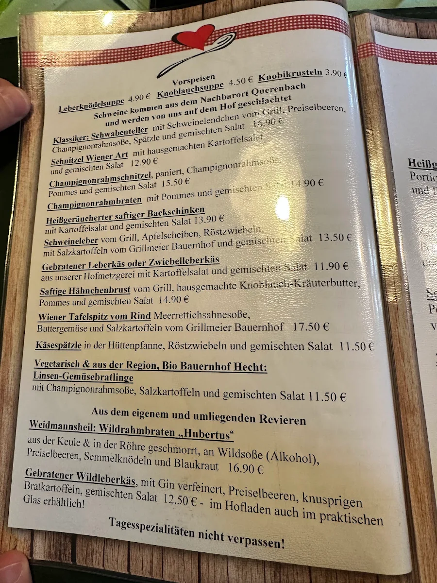Speisekarte photo 6