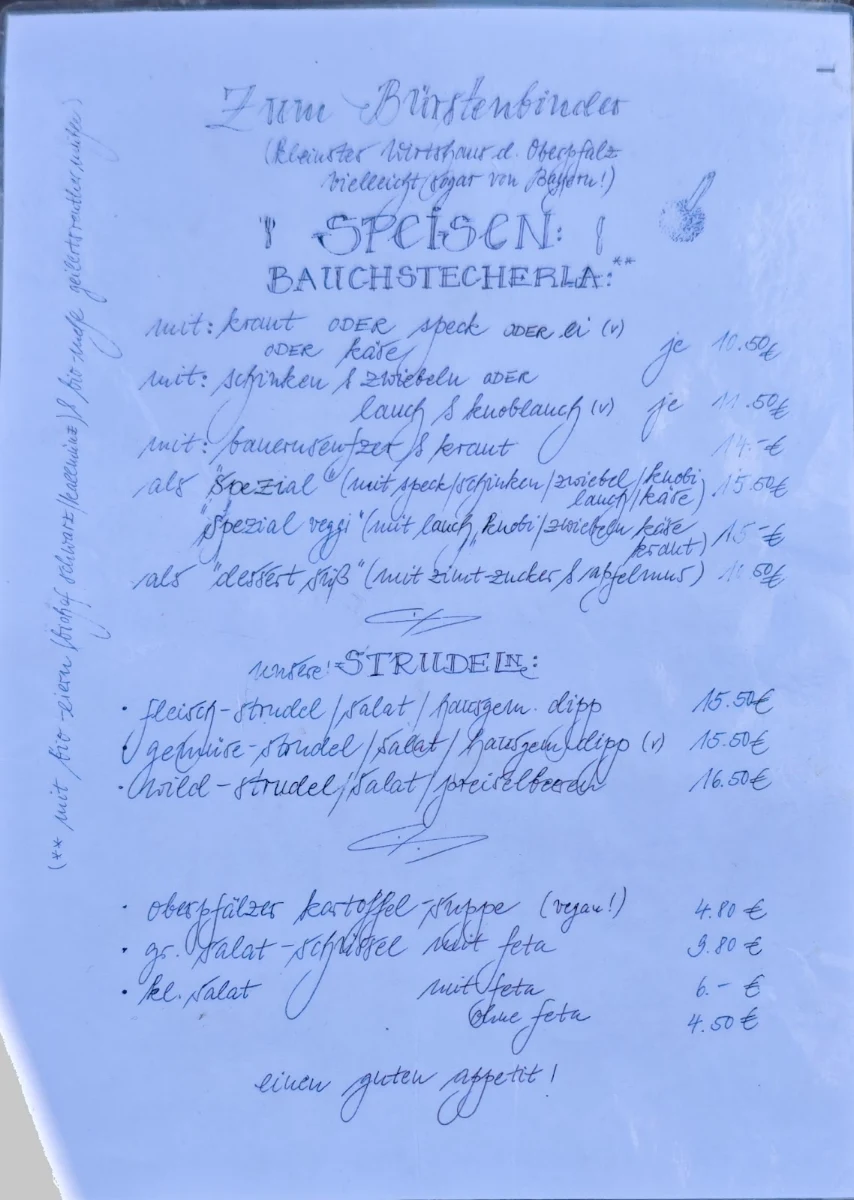 Speisekarte photo 2