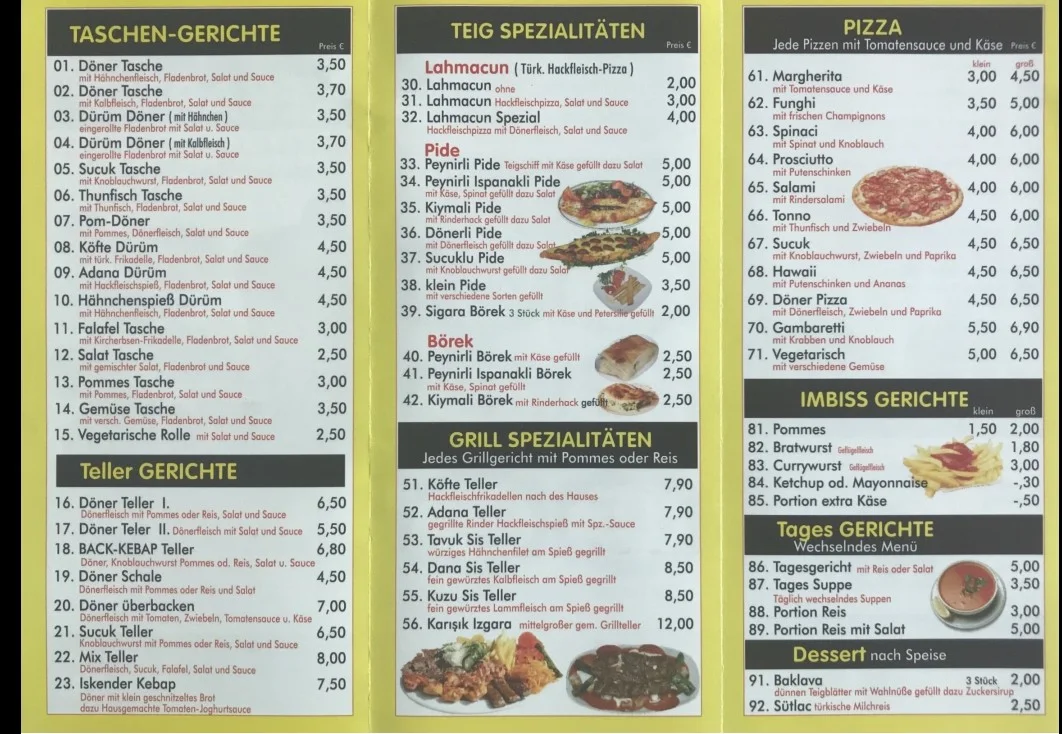 Speisekarte photo 7