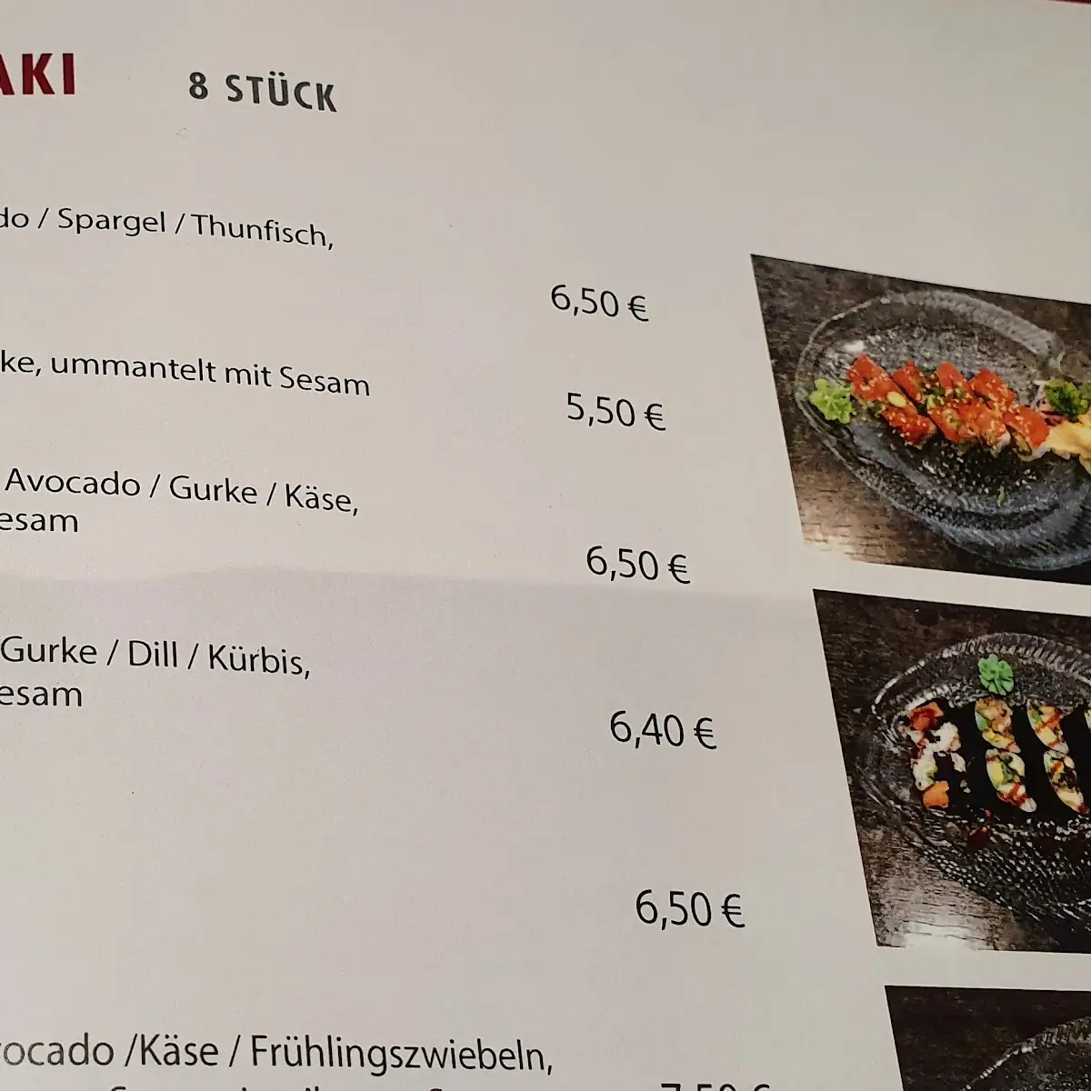 Speisekarte photo 4