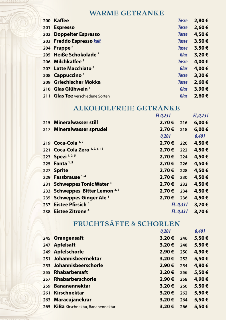 Speisekarte photo 4