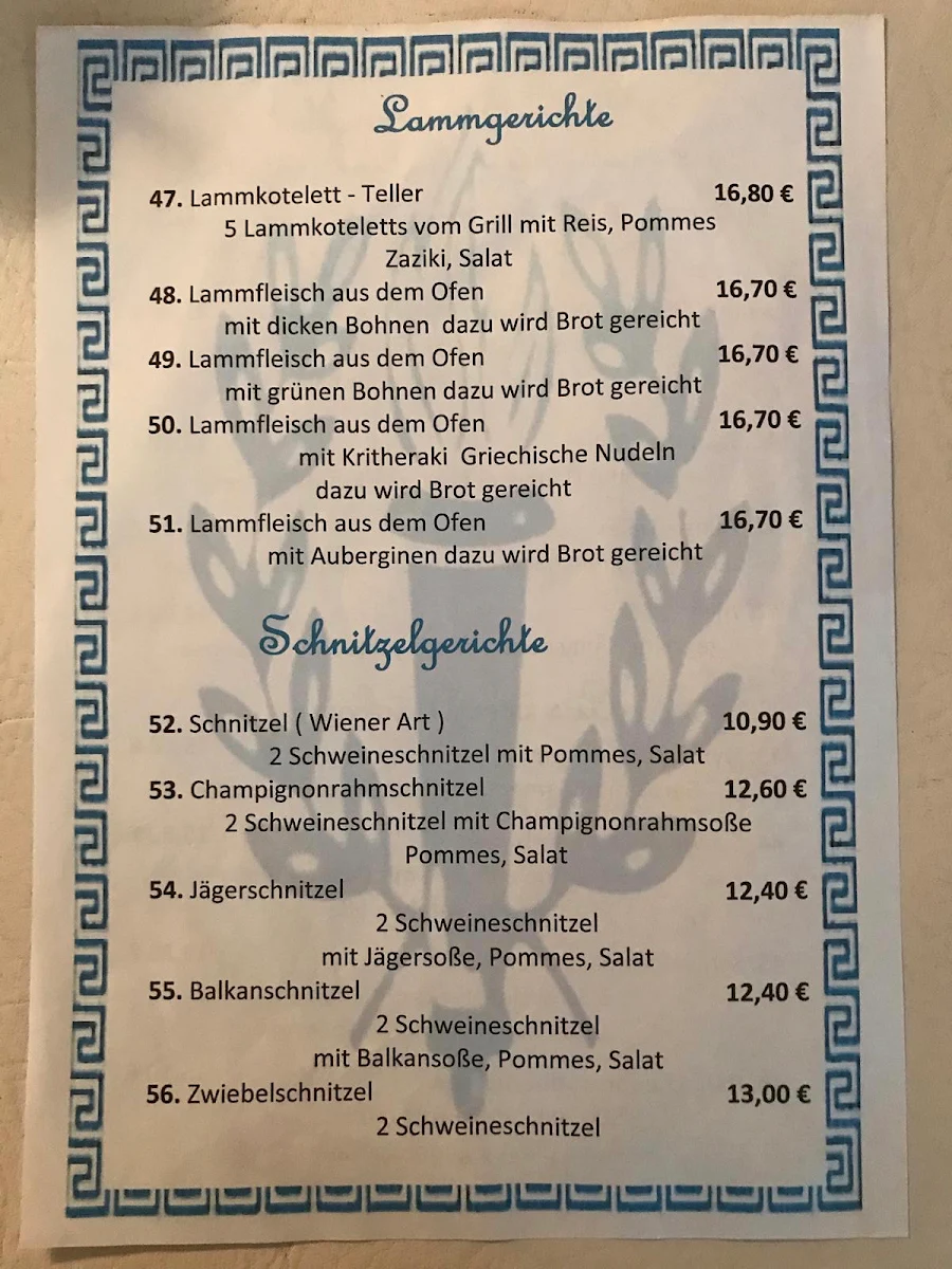 Speisekarte photo 6