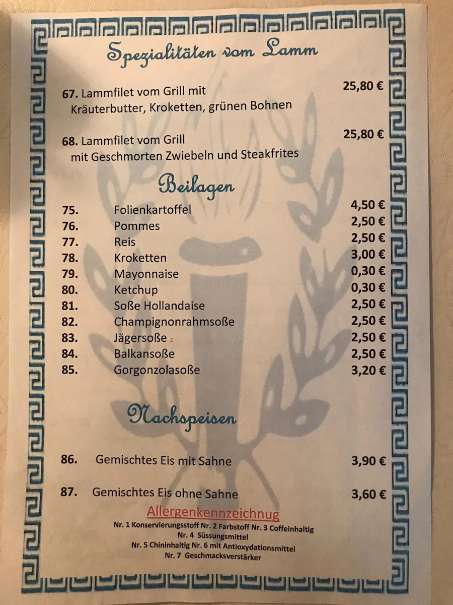 Speisekarte photo 7
