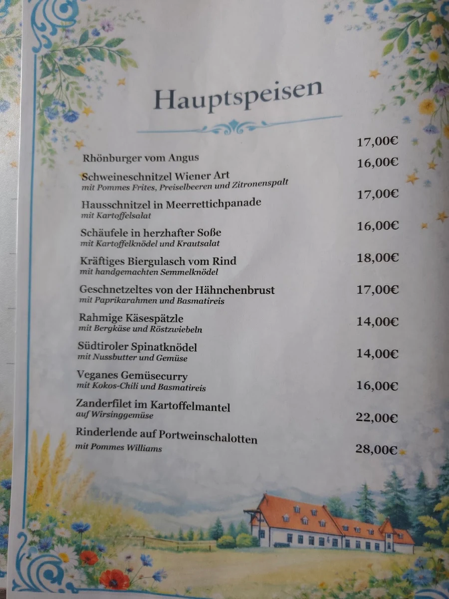 Speisekarte photo 1