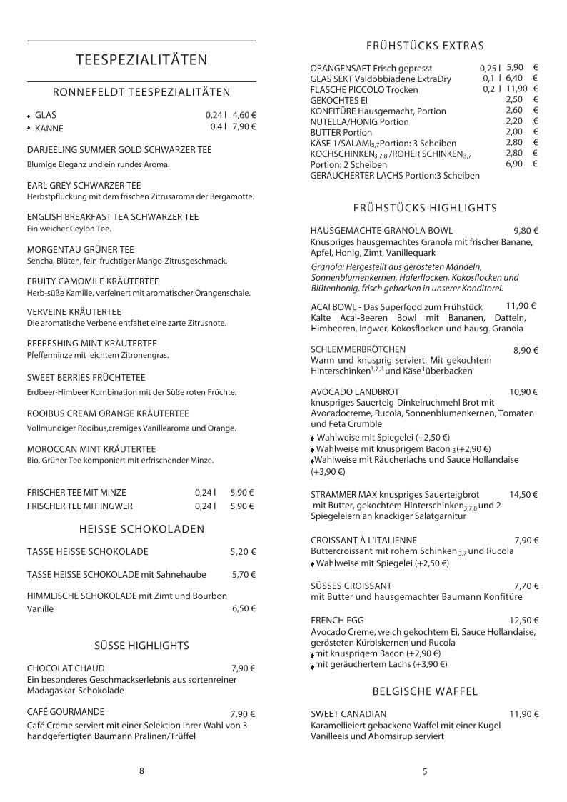 Speisekarte photo 2