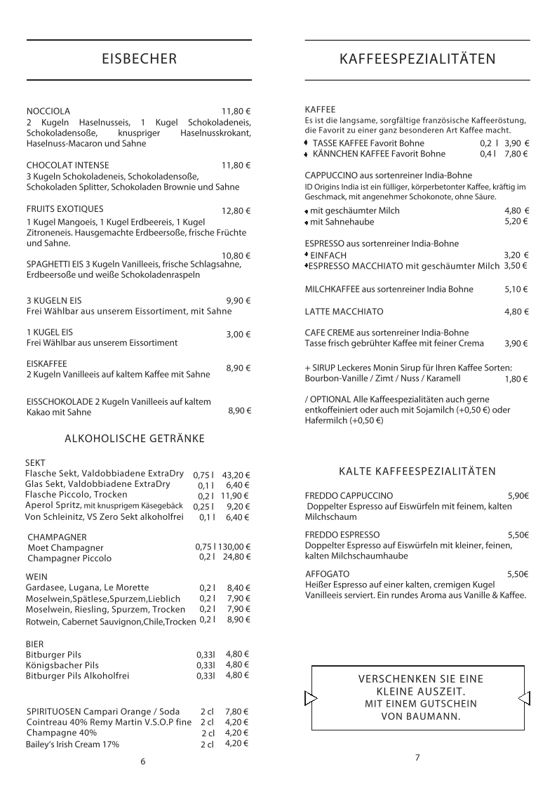 Speisekarte photo 3