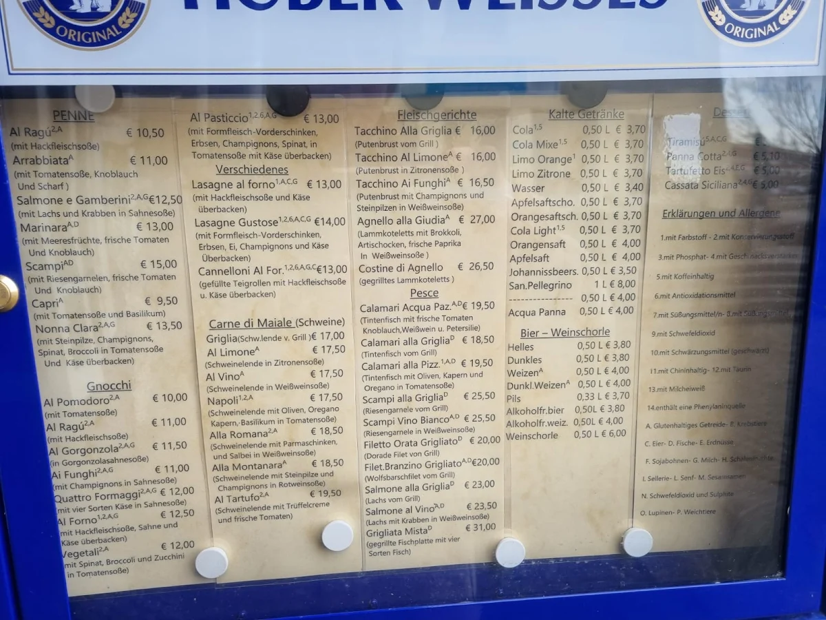 Speisekarte photo 2