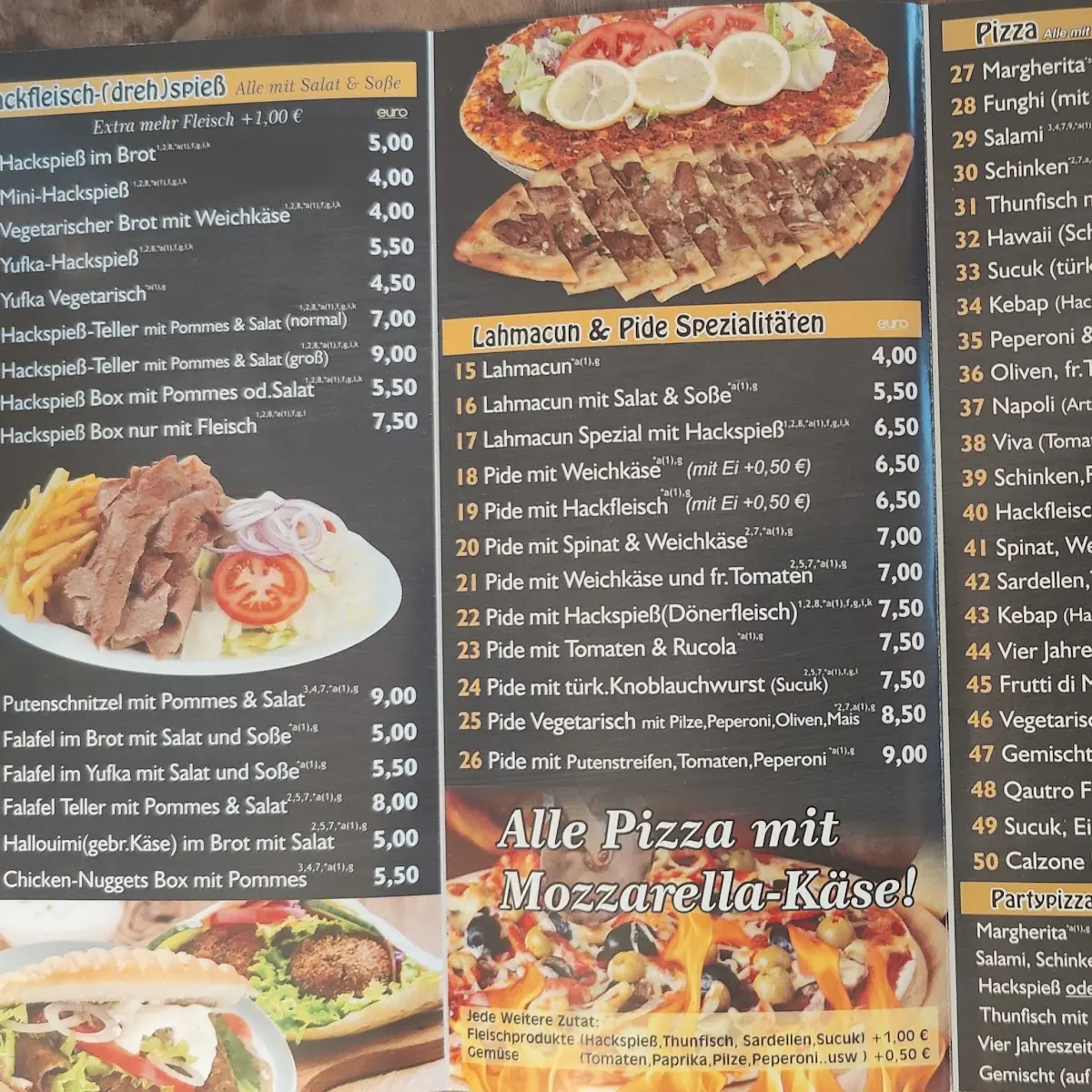 Speisekarte photo 4