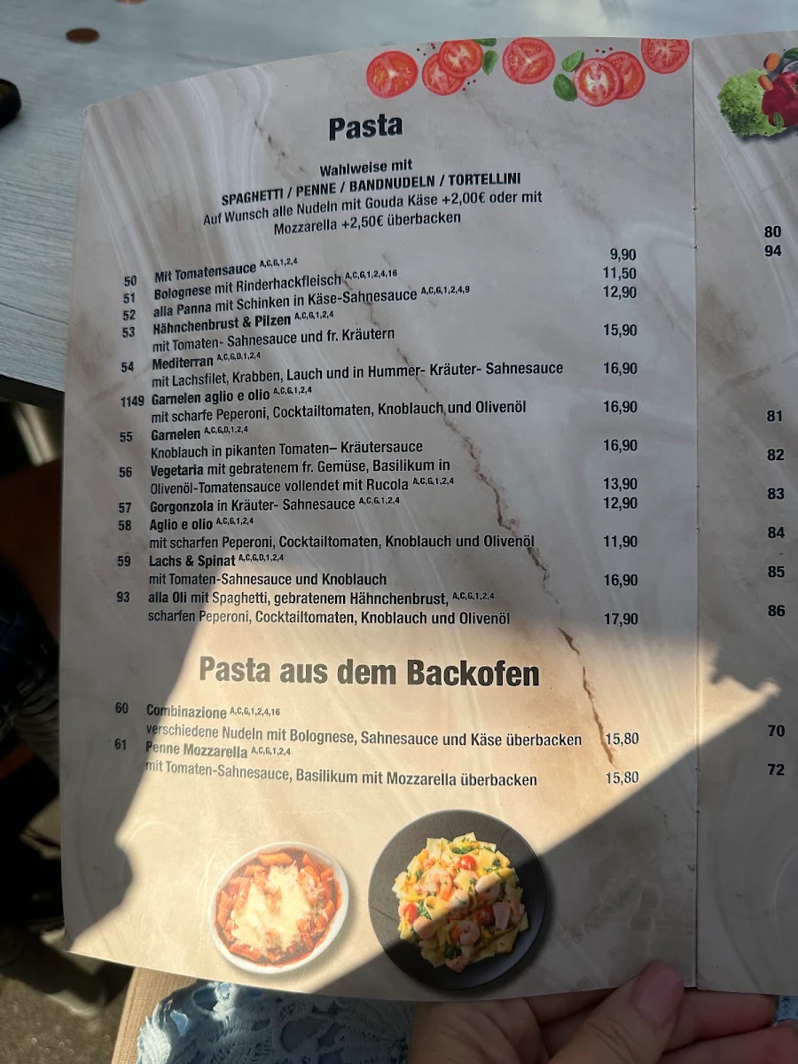 Speisekarte photo 2