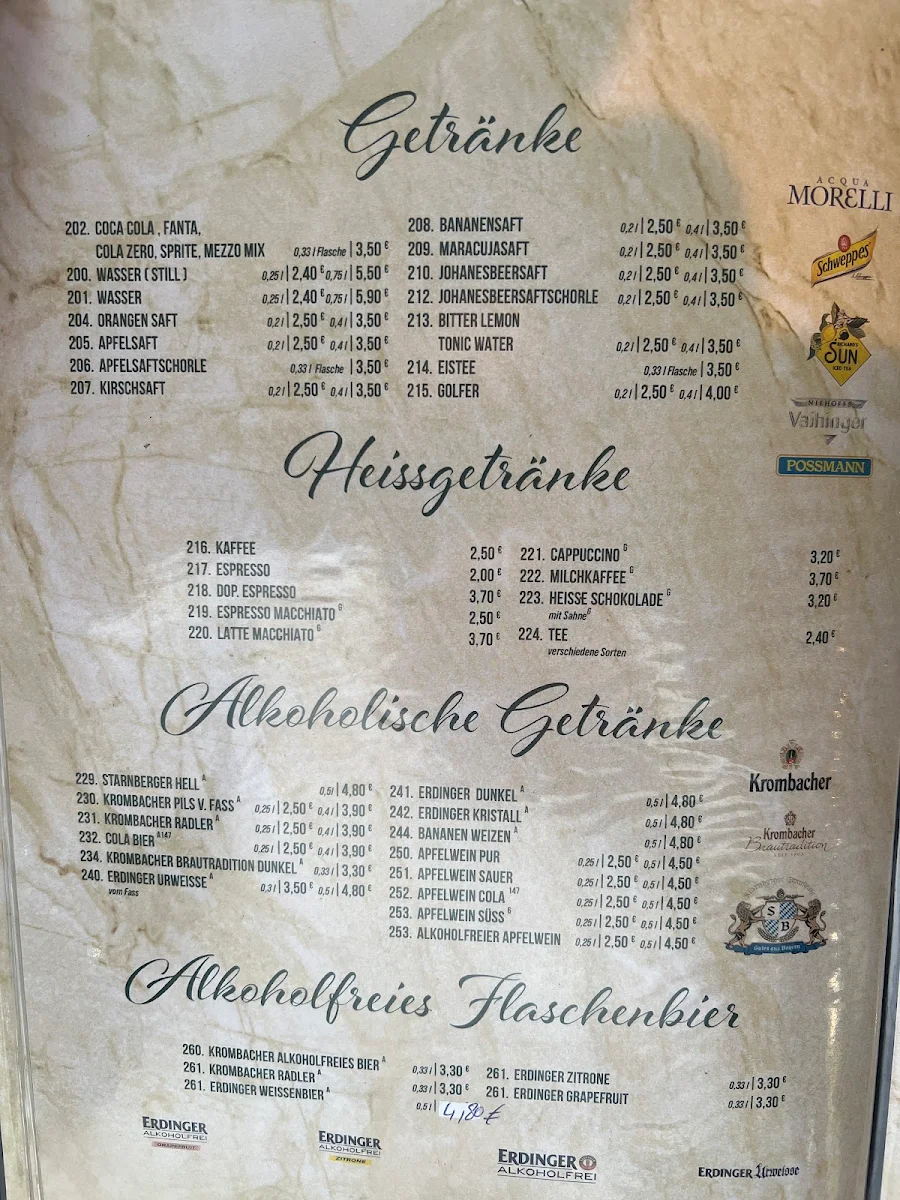 Speisekarte photo 5