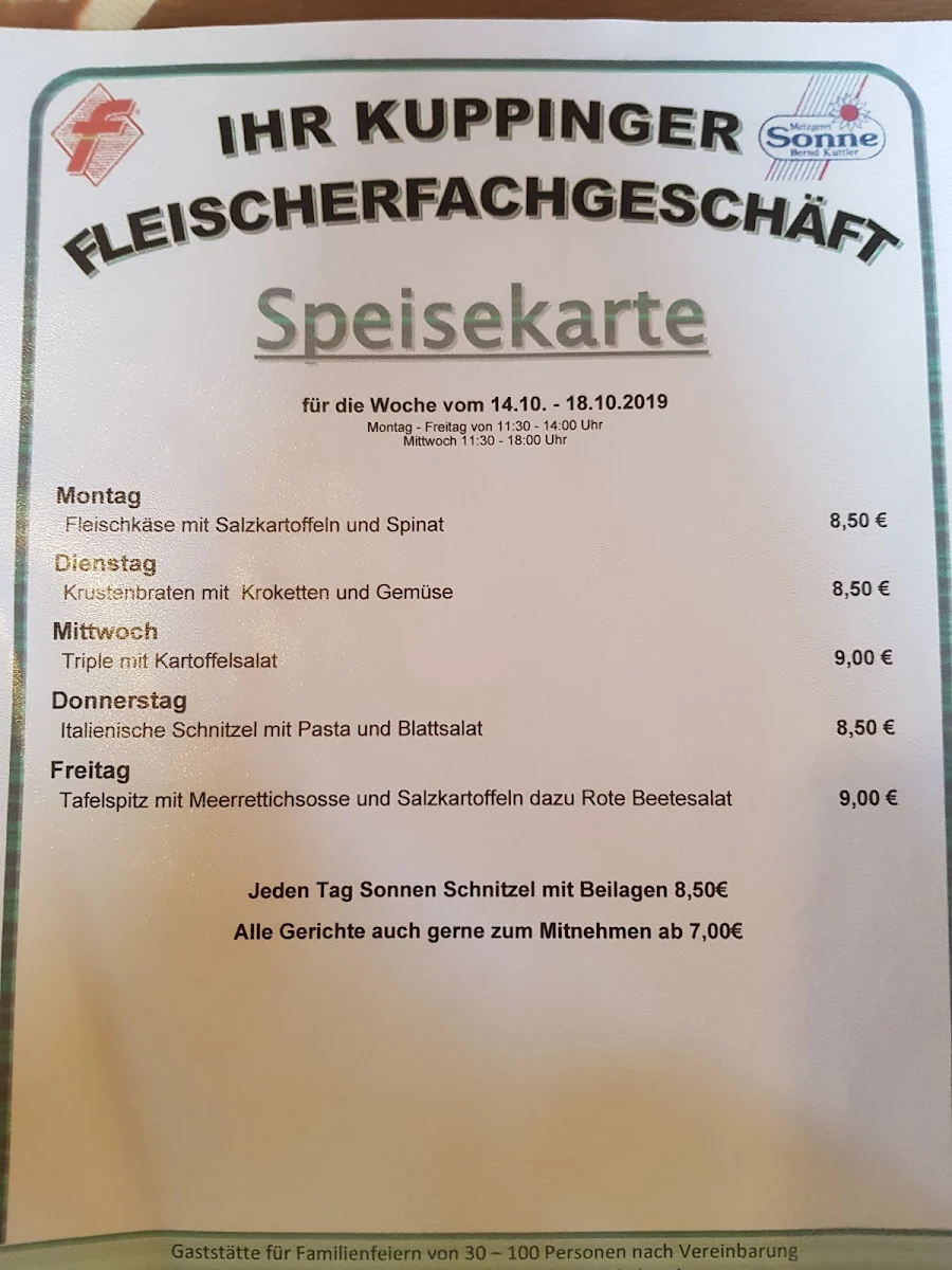 Speisekarte photo 4
