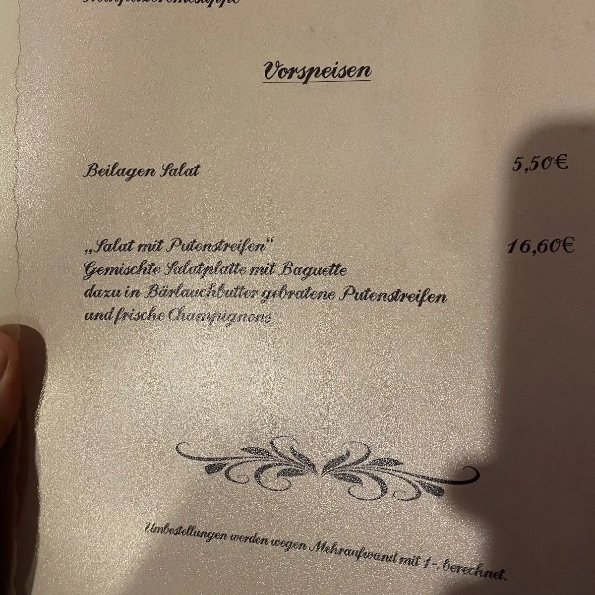Speisekarte photo 3