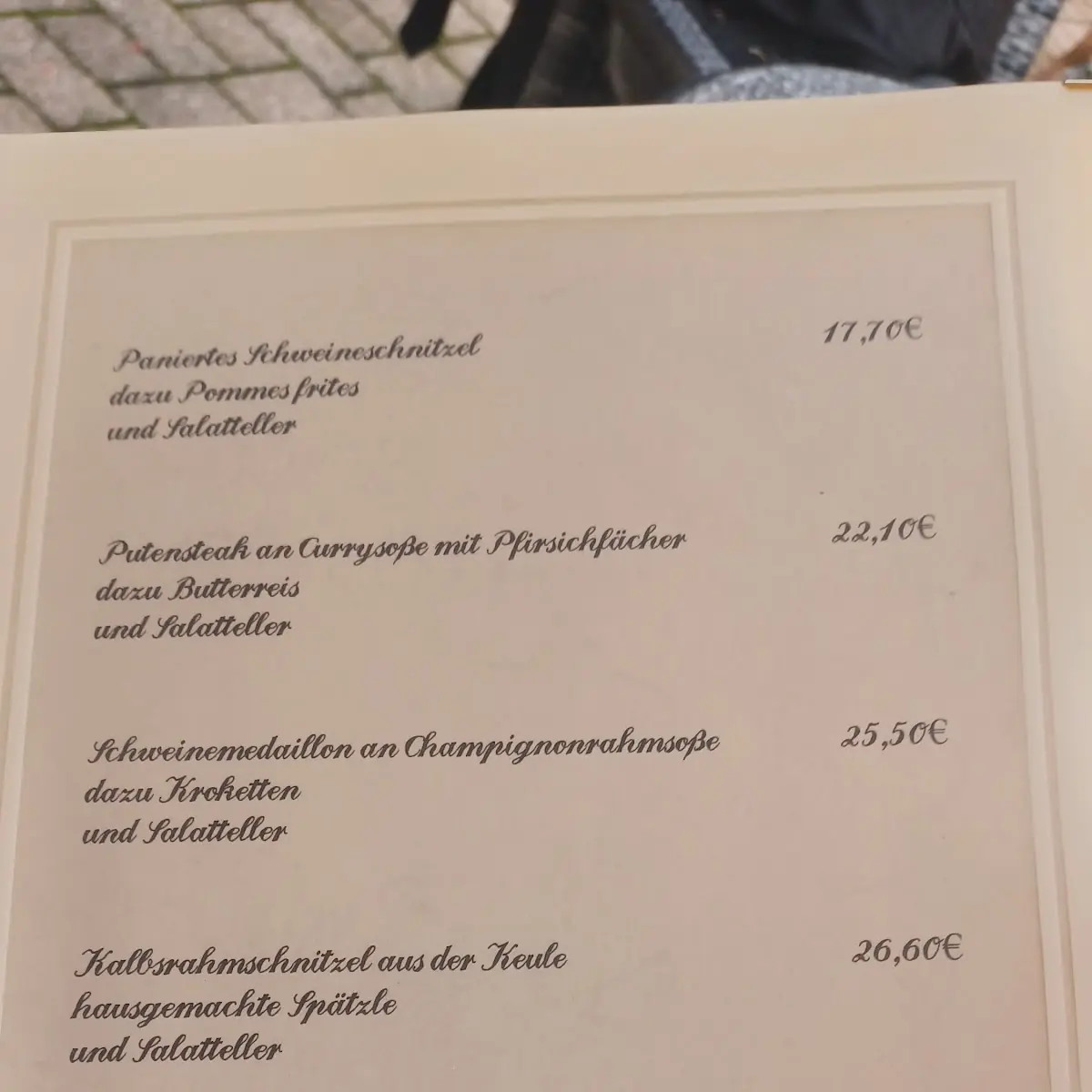 Speisekarte photo 6