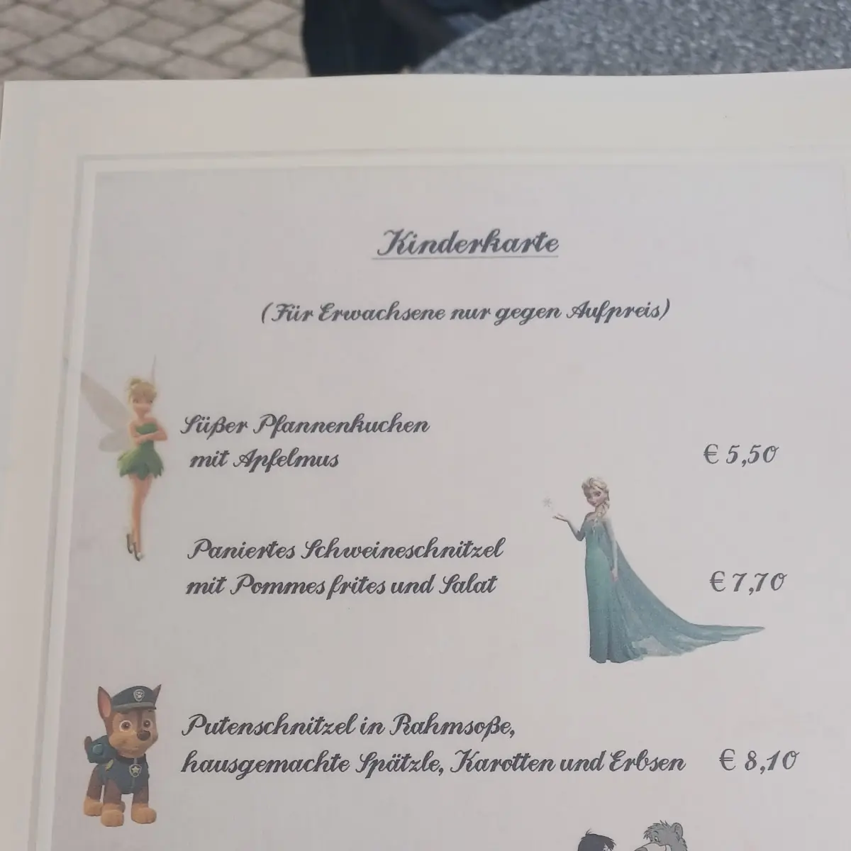 Speisekarte photo 7