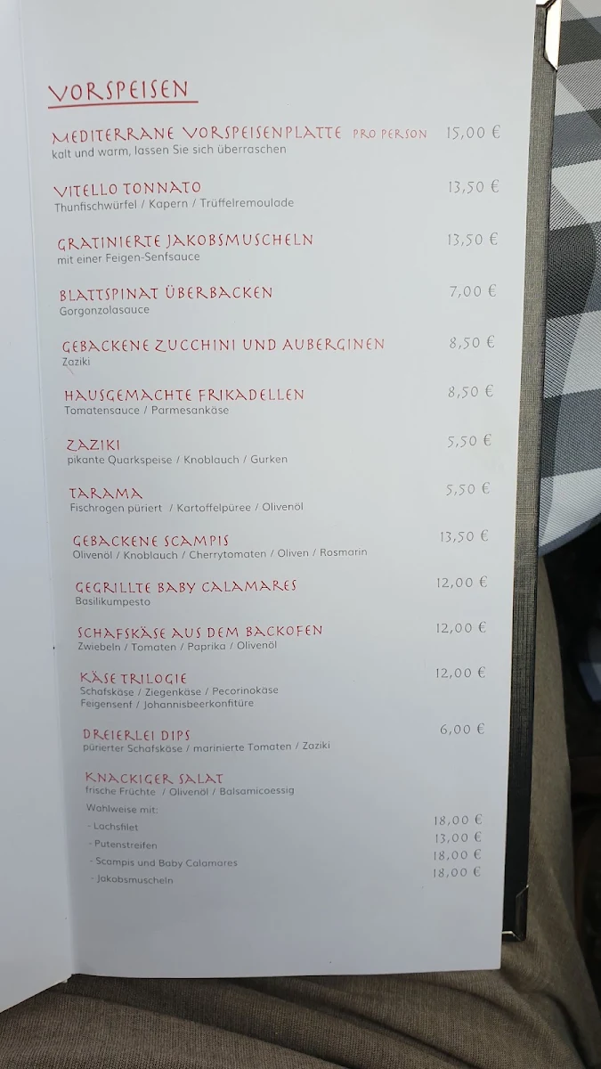 Speisekarte photo 2