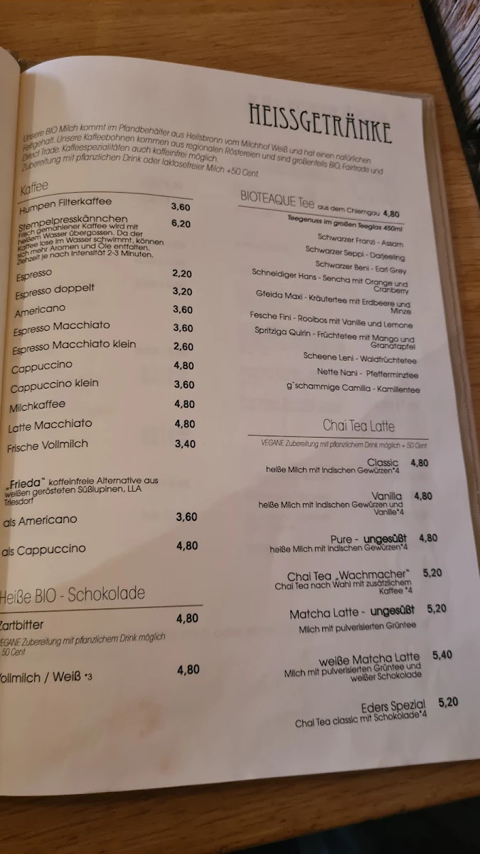 Speisekarte photo 2