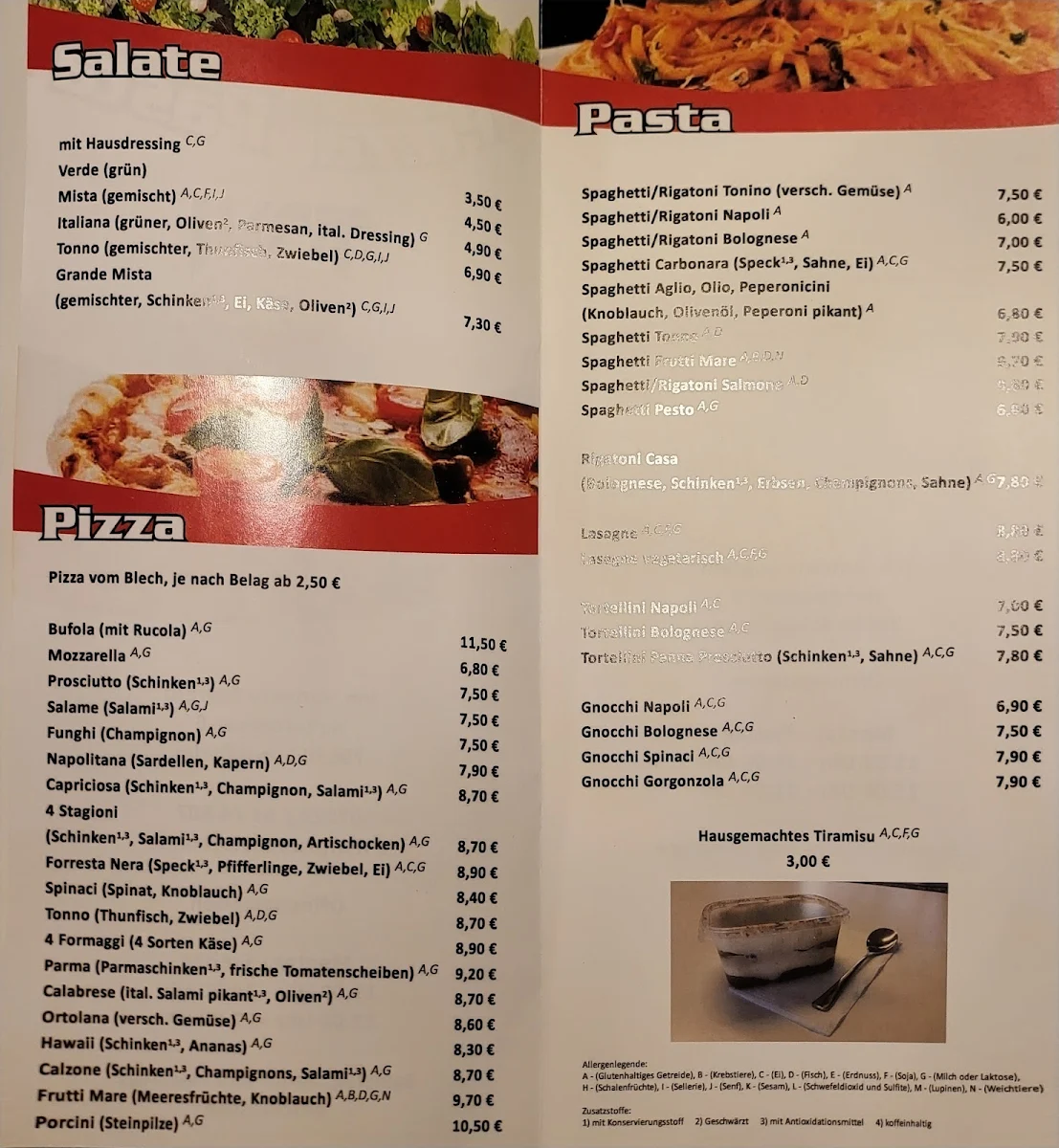 Speisekarte photo 1