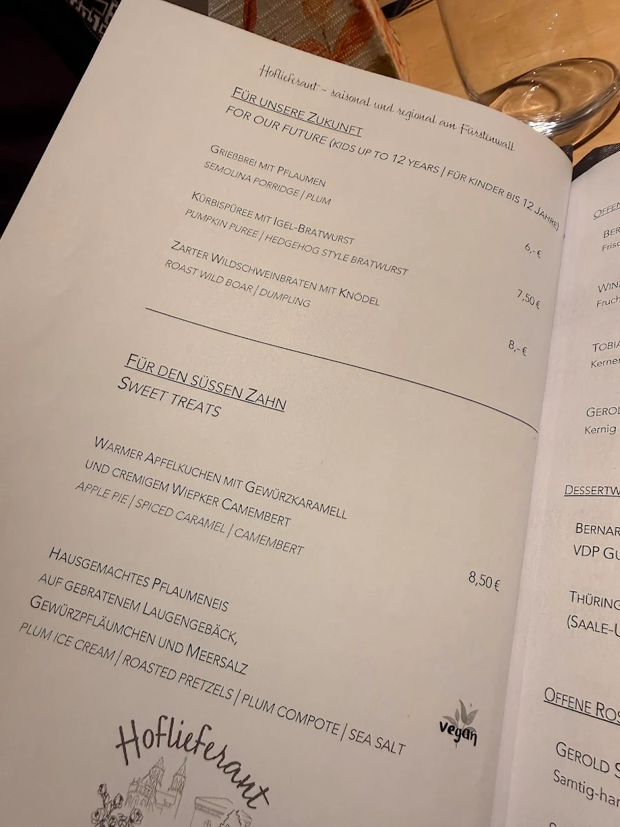 Speisekarte photo 2