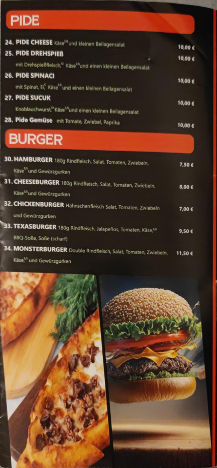 Speisekarte photo 3
