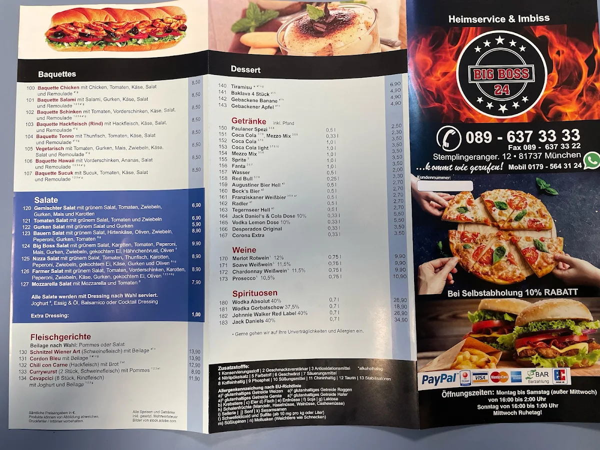 Speisekarte photo 1