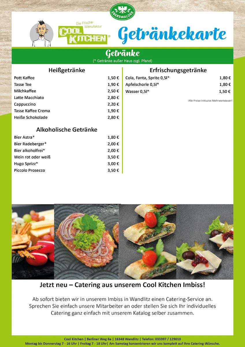 Speisekarte photo 2