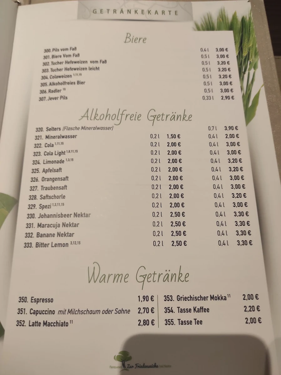 Speisekarte photo 2