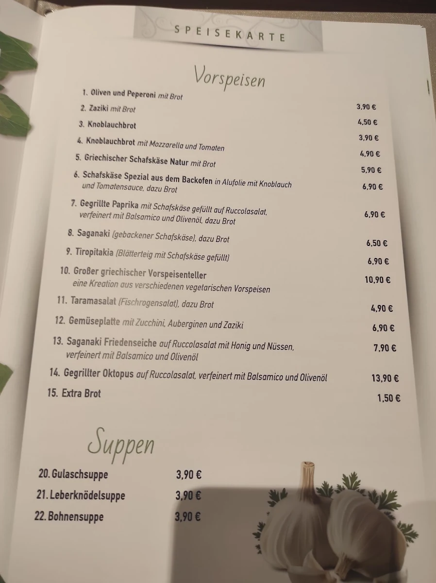 Speisekarte photo 3