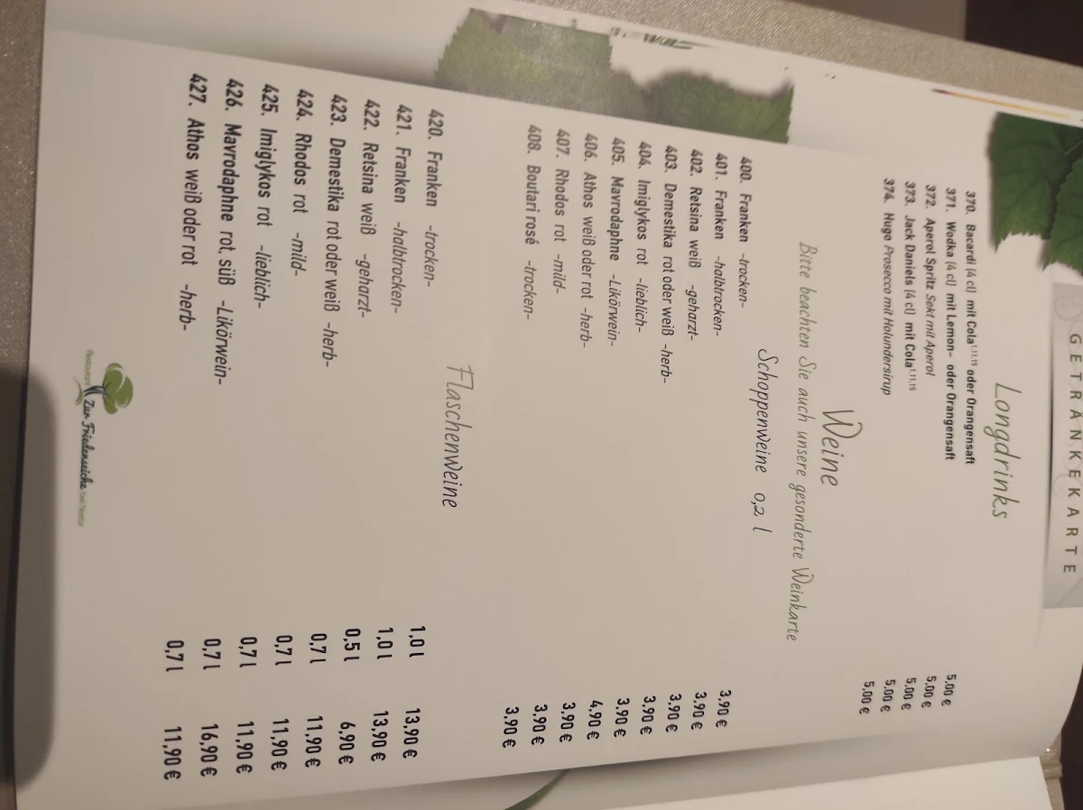 Speisekarte photo 5