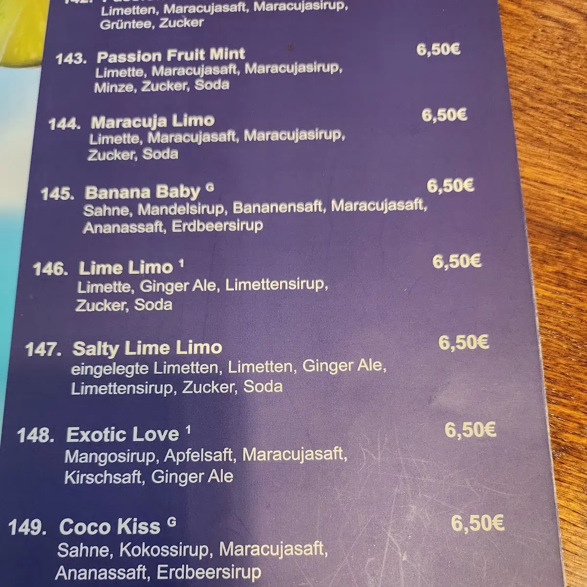 Speisekarte photo 8
