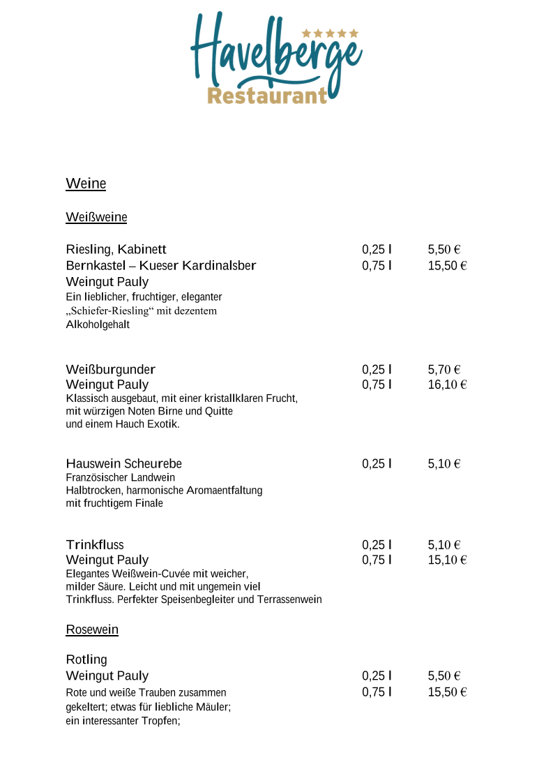 Speisekarte photo 3