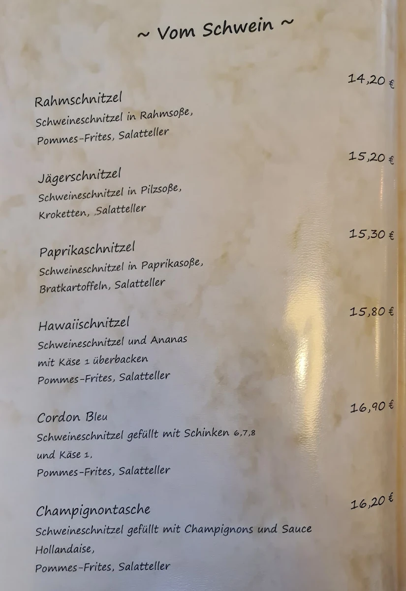 Speisekarte photo 5