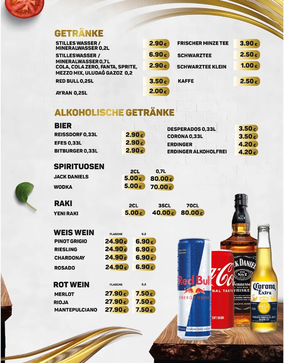Speisekarte photo 2