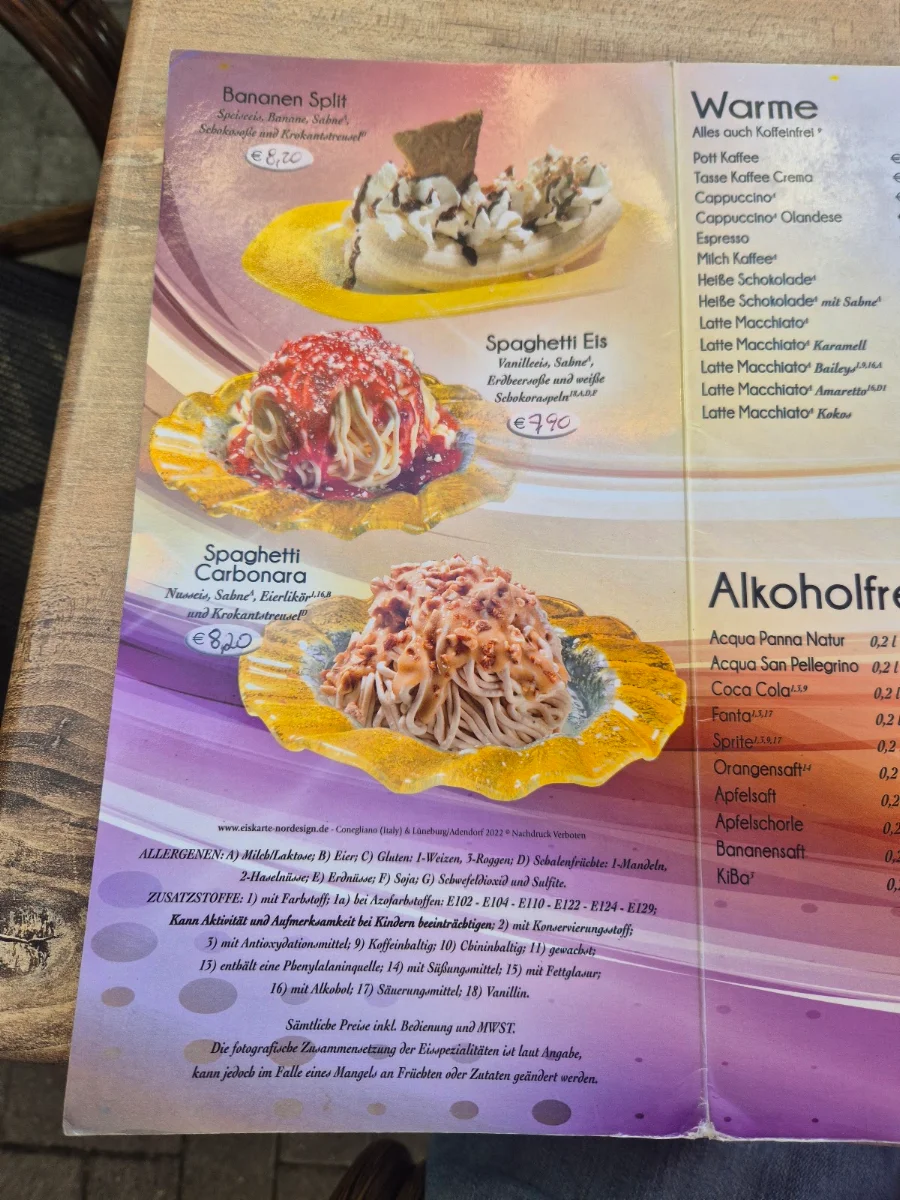 Speisekarte photo 2