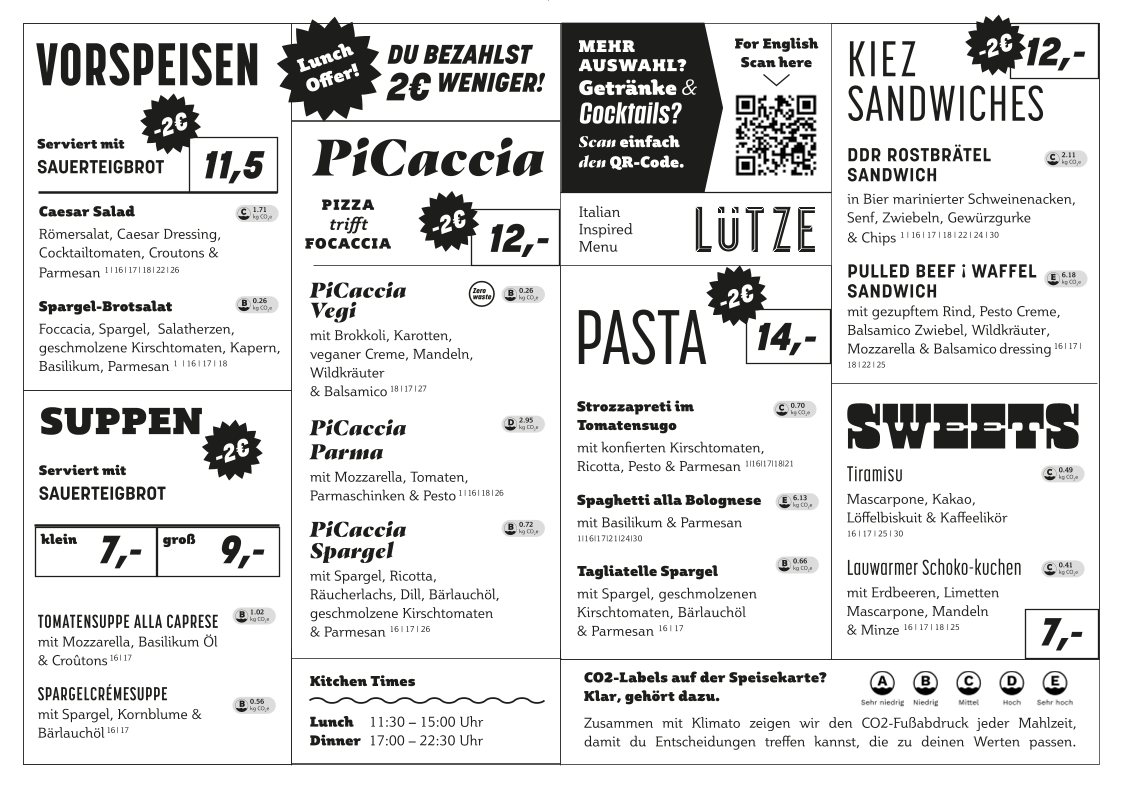 Speisekarte photo 2