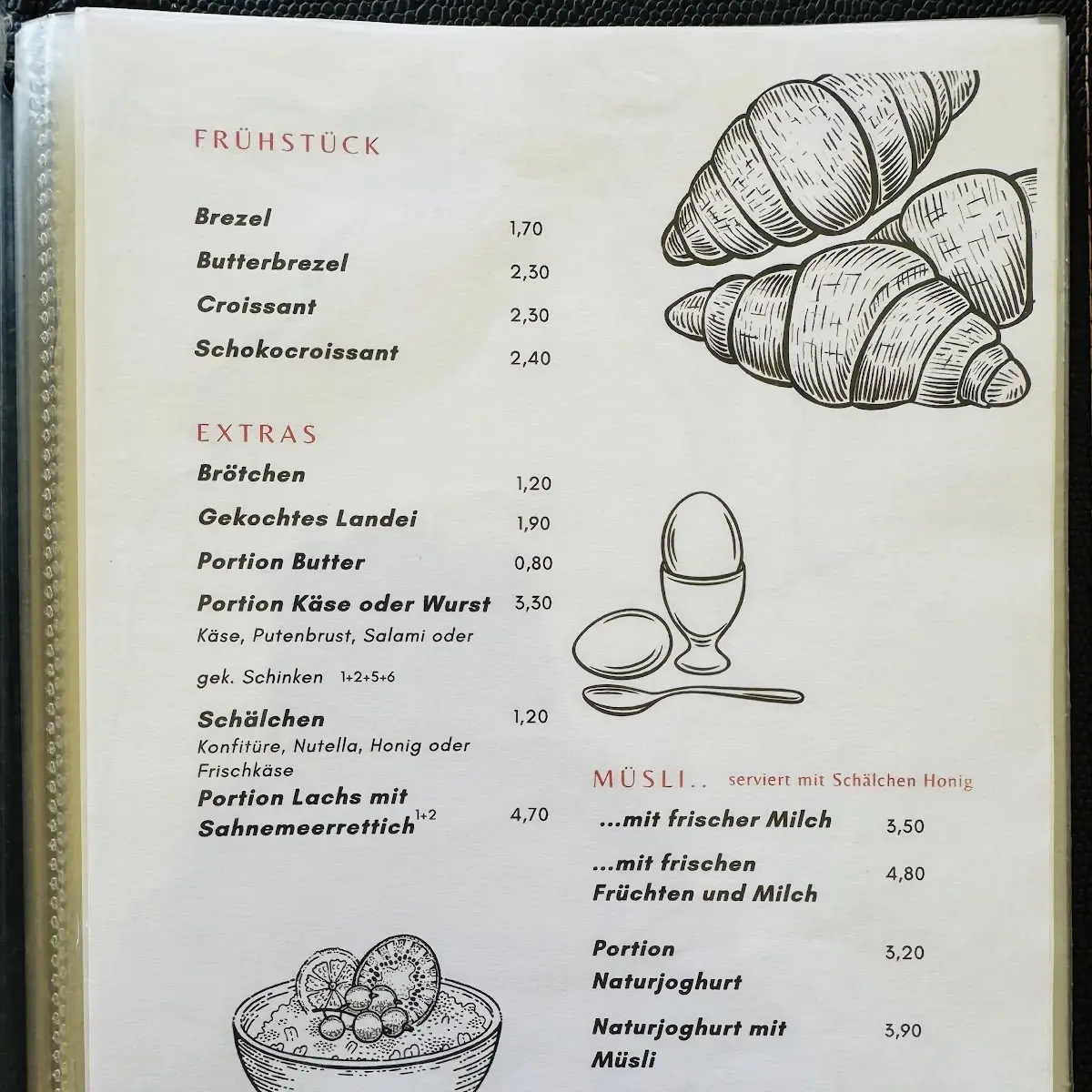 Speisekarte photo 2