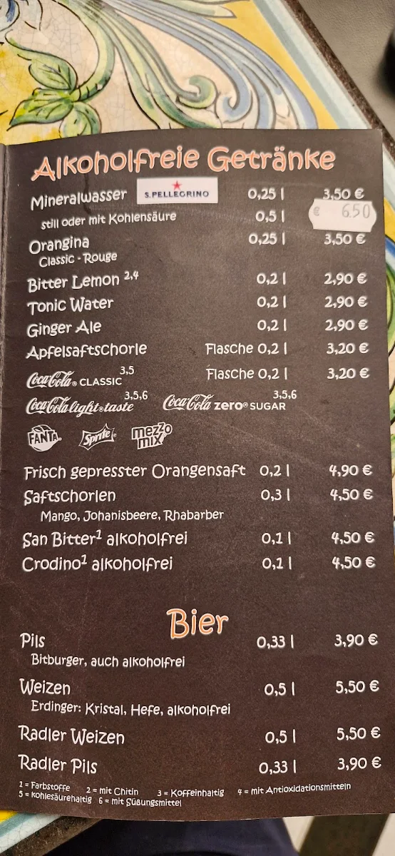 Speisekarte photo 3