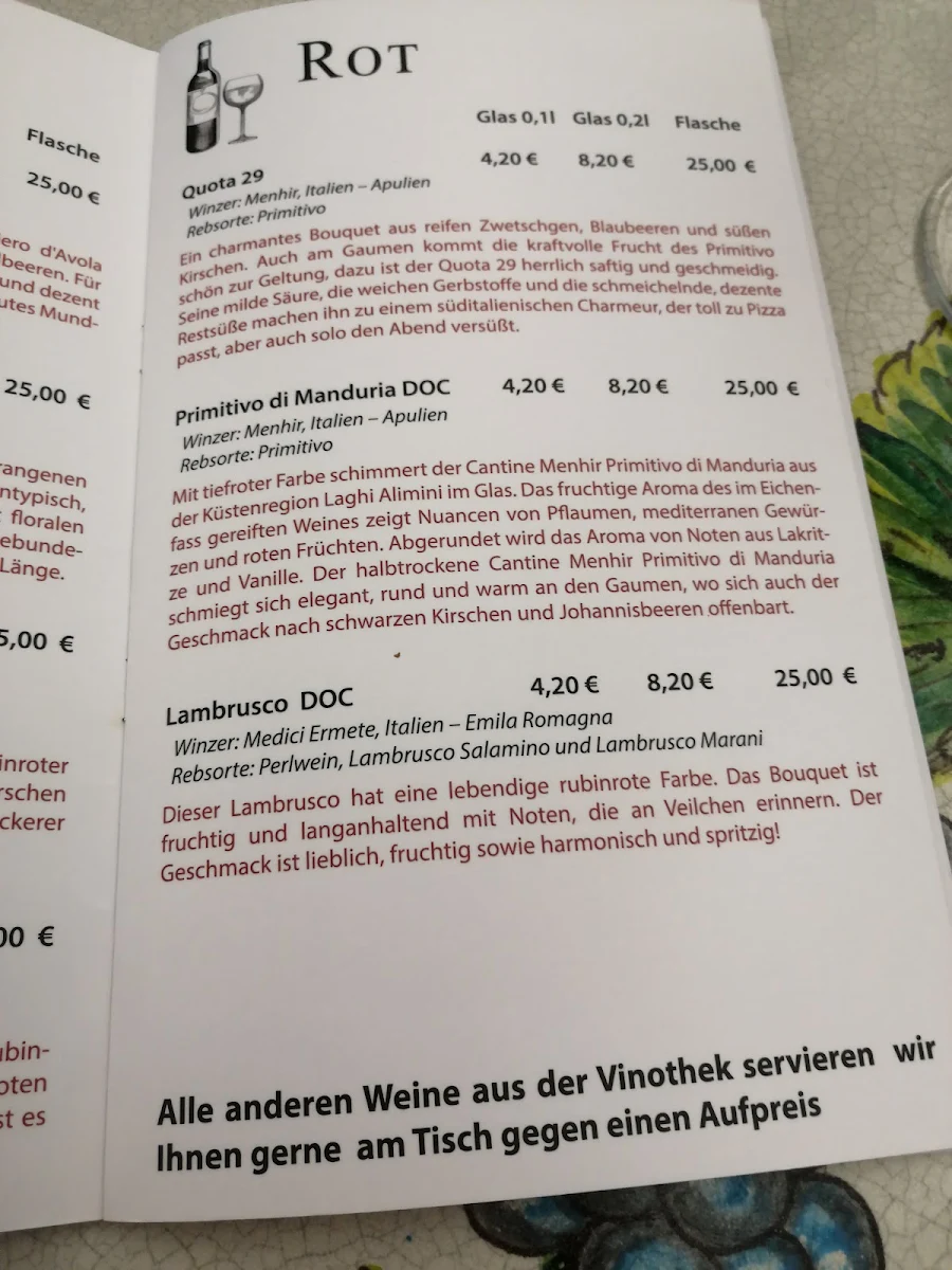 Speisekarte photo 5