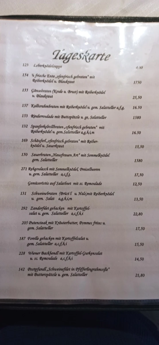 Speisekarte photo 4