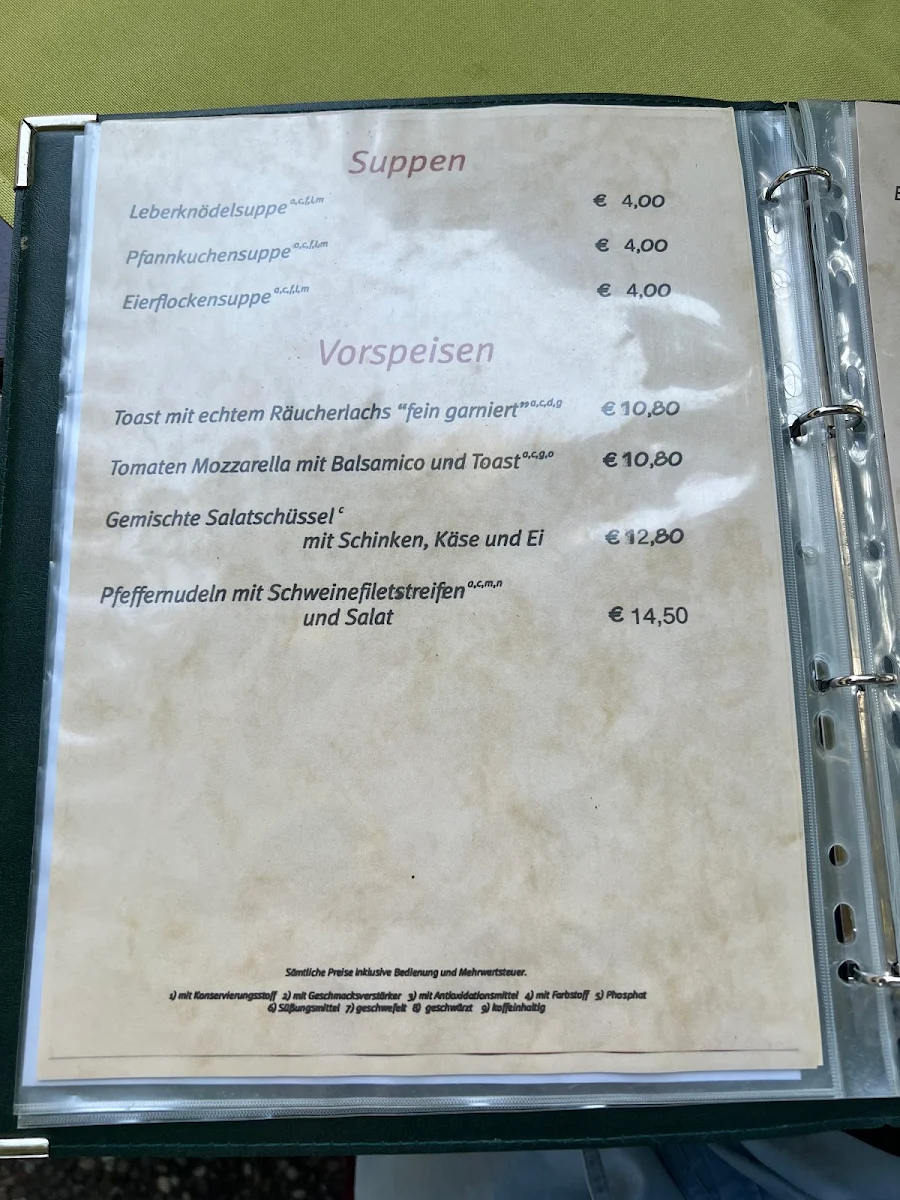 Speisekarte photo 6