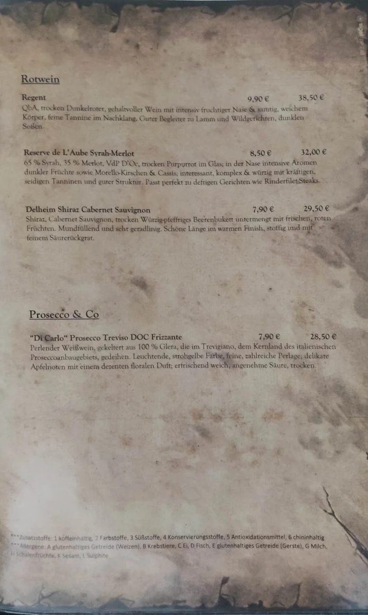 Speisekarte photo 1