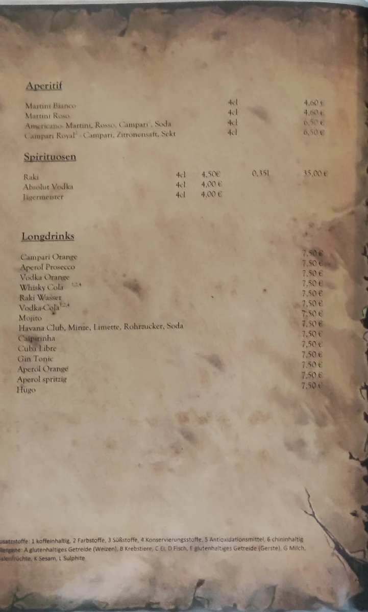 Speisekarte photo 4